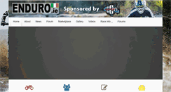 Desktop Screenshot of enduro.ie